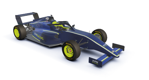FIA F4 racing livery