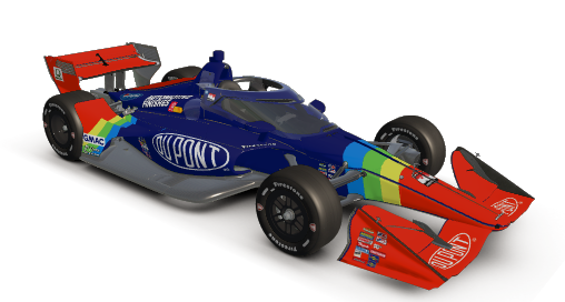 Dallara IR18 racing livery
